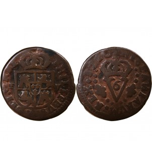 ESPAGNE, ROYAUME DE VALENCE, PHILIPPE V - SEISENO 1710 2