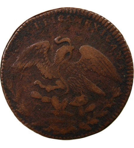 MEXIQUE - 1/4 REAL 1835 MEXICO