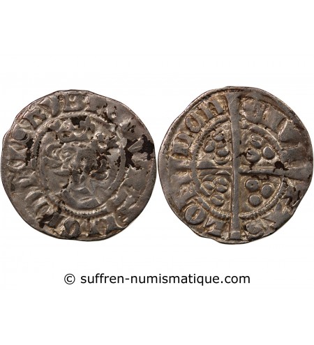 ANGLETERRE, EDOUARD Ier - PENNY ARGENT 1272 / 1307 LONDRES