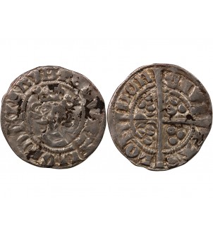 ANGLETERRE, EDOUARD Ier - PENNY ARGENT 1272 / 1307 LONDRES 2