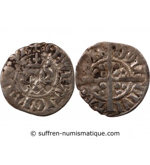 ANGLETERRE, EDOUARD Ier - PENNY ARGENT 1272 / 1307 LONDRES