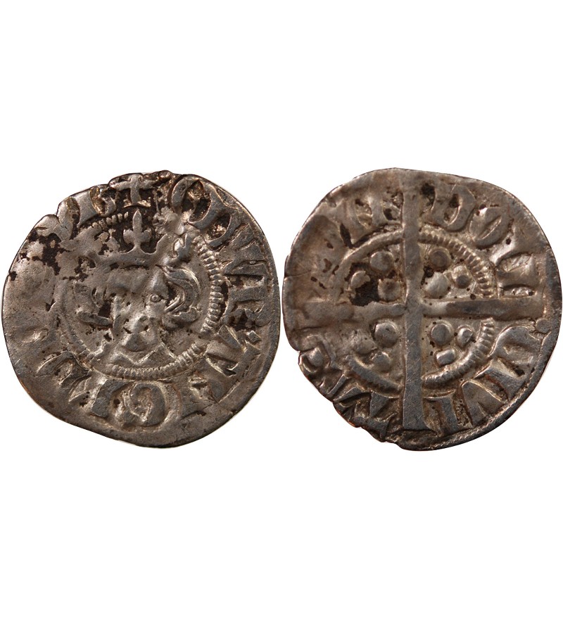 ANGLETERRE, EDOUARD Ier - PENNY ARGENT 1272 / 1307 LONDRES