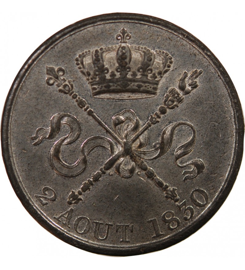 HENRI V, ROI DE FRANCE - MEDAILLE ETAIN 1830