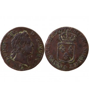 LOUIS XV - SOL A LA VIEILLE TÊTE 1768 A PARIS 2