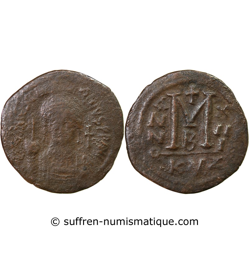 JUSTINIEN Ier﻿﻿ - FOLLIS 527 / 565 ANTIOCHE