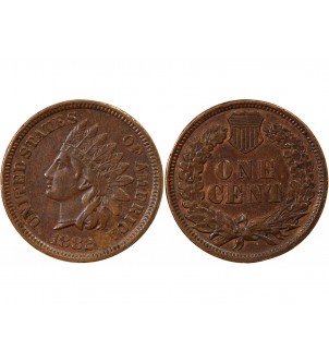 USA - 1 CENT "Indian Head" 1882 2