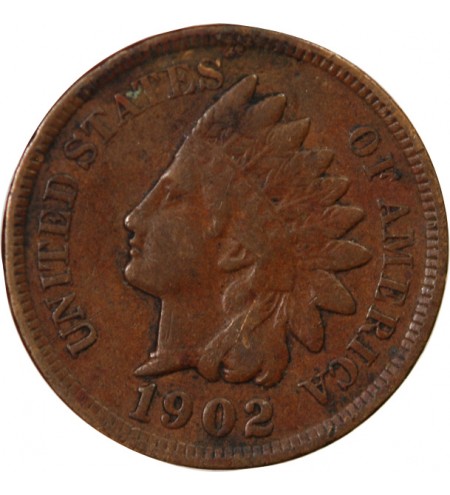 USA - 1 CENT "Indian Head" 1902