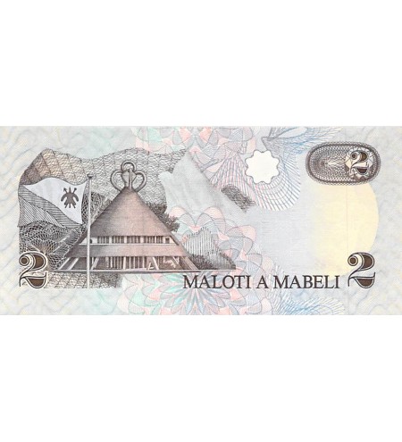 LESOTHO, MOSHOESHOE II - 2 MALOTI 1989 - NEUF
