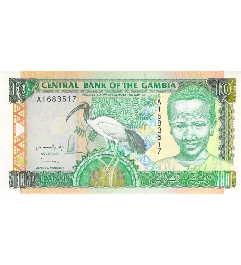 GAMBIE - 10 DALASIS 1996 - NEUF