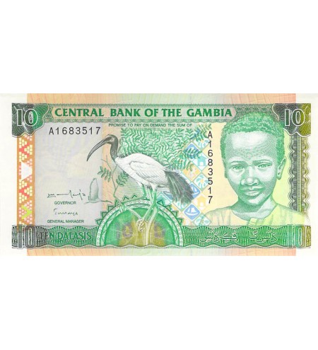 GAMBIE - 10 DALASIS 1996 - NEUF