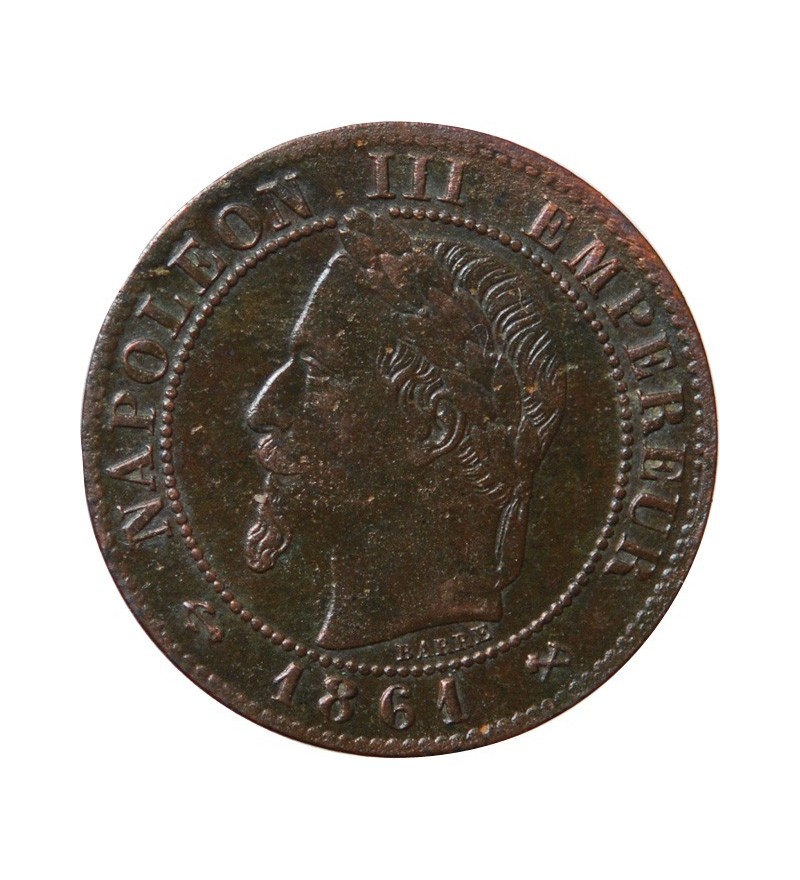 NAPOLEON III - 1 CENTIME 1861 K BORDEAUX