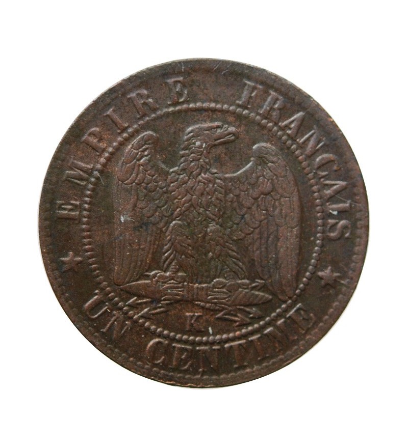 1 CENTIME NAPOLEON III 1861 K BORDEAUX