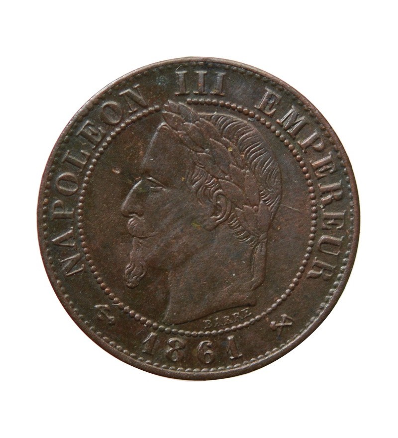 1 CENTIME NAPOLEON III 1861 K BORDEAUX
