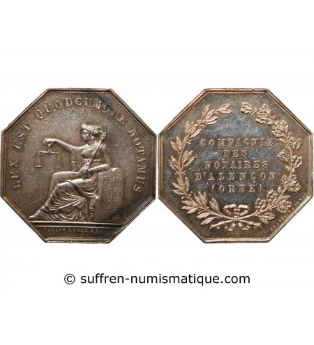 NOTAIRES - Compagnie des Notaires d'Alençon ORNE