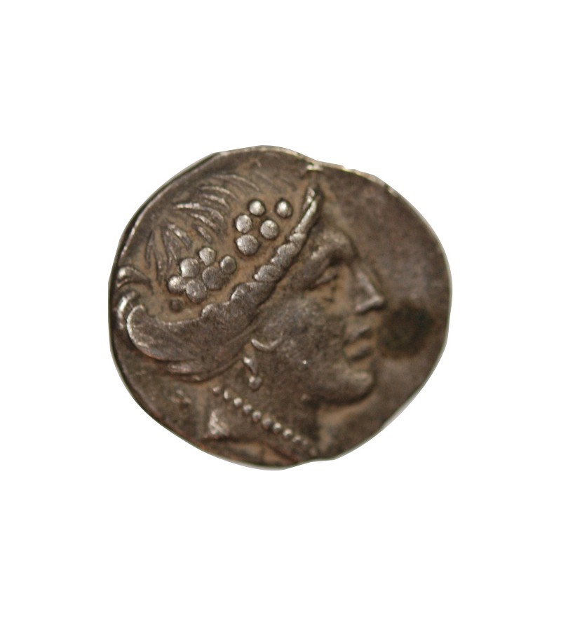 EUBÉE, HISTIÉE - TETROBOLE ARGENT 196 / 168 AV JC