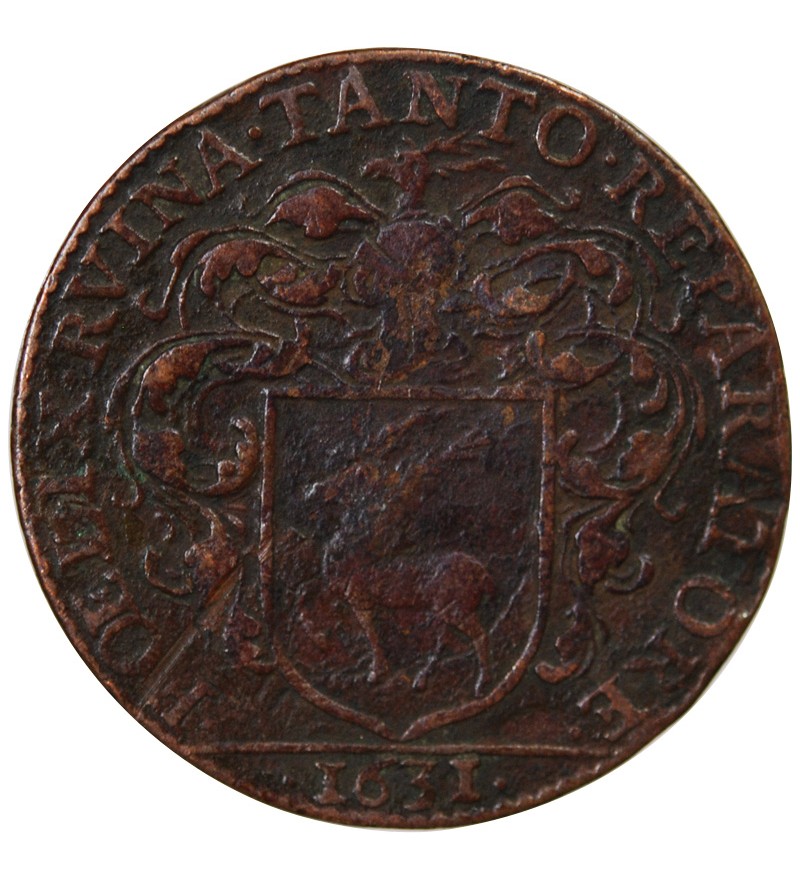 MAIRE DE DIJON, JACQUES DE FRASANS - JETON CUIVRE 1631