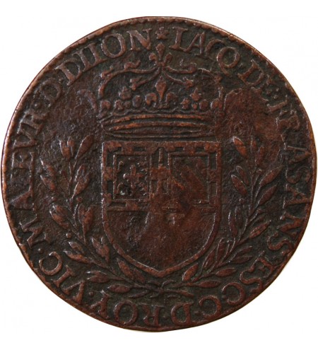 MAIRE DE DIJON, JACQUES DE FRASANS - JETON CUIVRE 1631