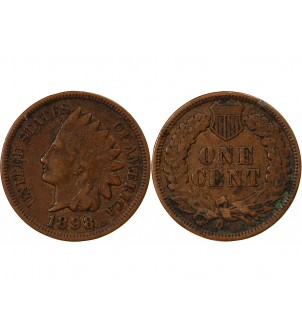 USA - 1 CENT "Indian Head" 1898 2
