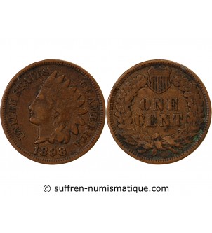 USA - 1 CENT "Indian Head" 1898