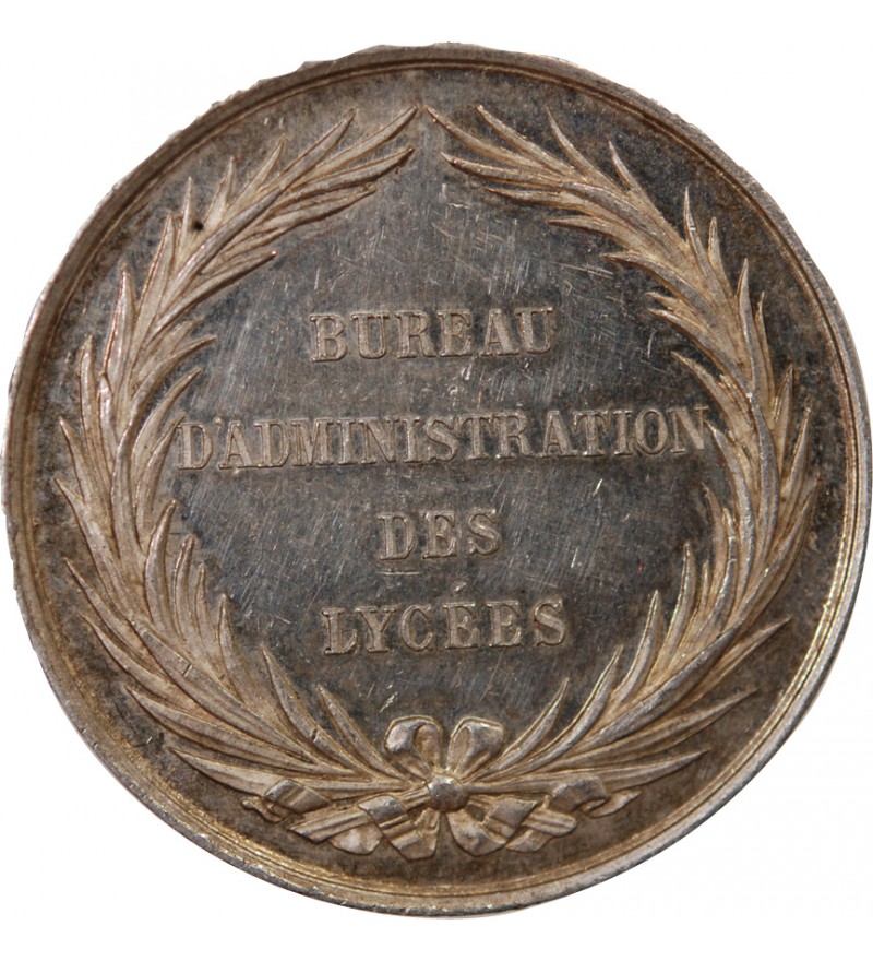 BUREAU D'ADMINISTRATION DES LYCÉES - JETON ARGENT - Poinçon Abeille (1860-1879)