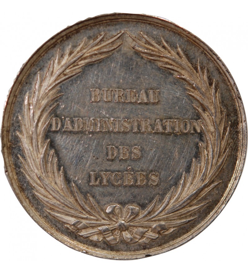 BUREAU D'ADMINISTRATION DES LYCÉES - JETON ARGENT - Poinçon Abeille (1860-1879)