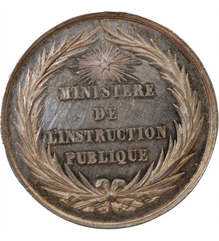 BUREAU D'ADMINISTRATION DES LYCÉES - JETON ARGENT - Poinçon Abeille (1860-1879)