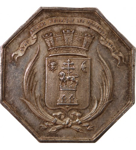 CAISSE D'EPARGNE D'ALBI - JETON ARGENT poinçon Abeille (1860-1880)