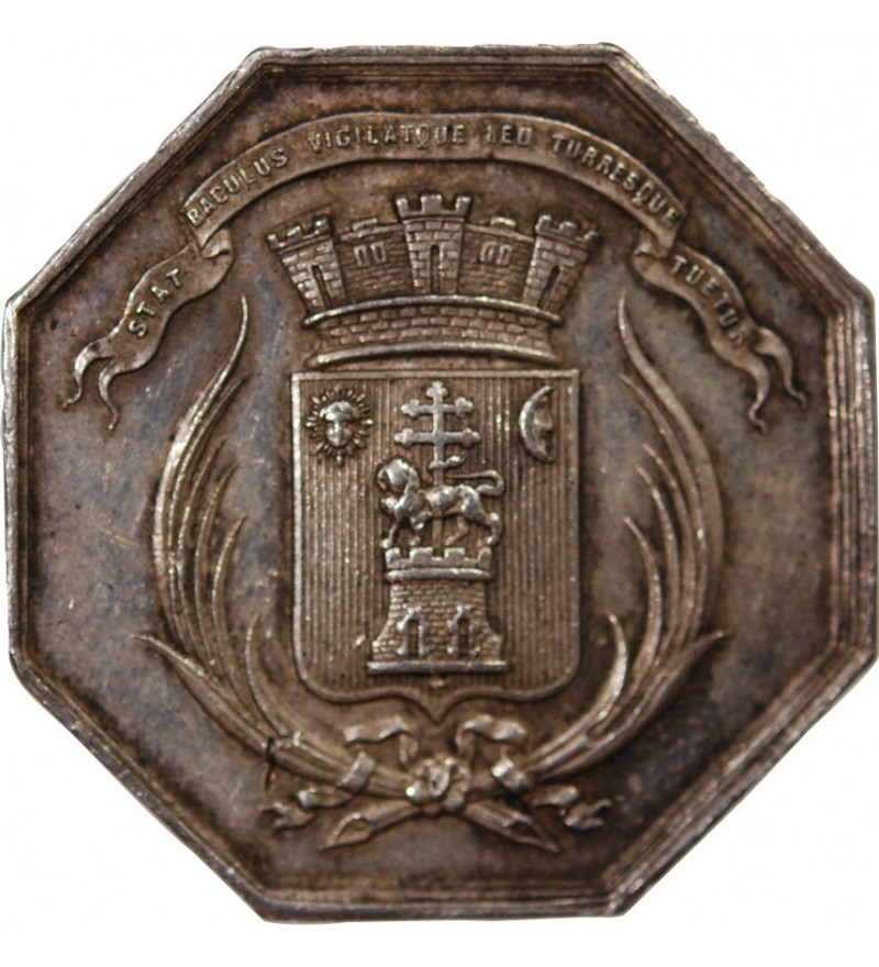 CAISSE D'EPARGNE D'ALBI - JETON ARGENT poinçon Abeille (1860-1880)