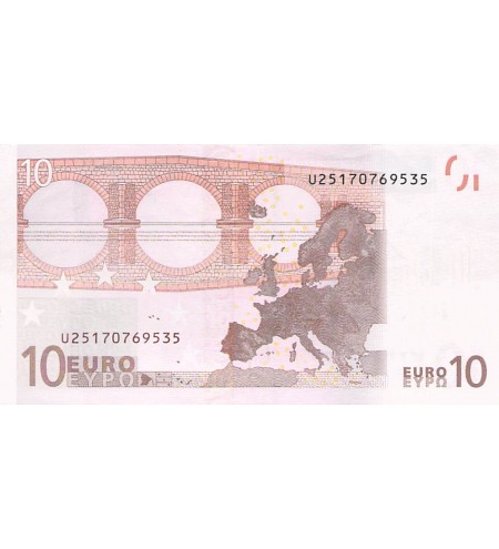 FRANCE - 10 EUROS 2002 SIGNATURE DUISENBERG - SANS HOLOGRAMME