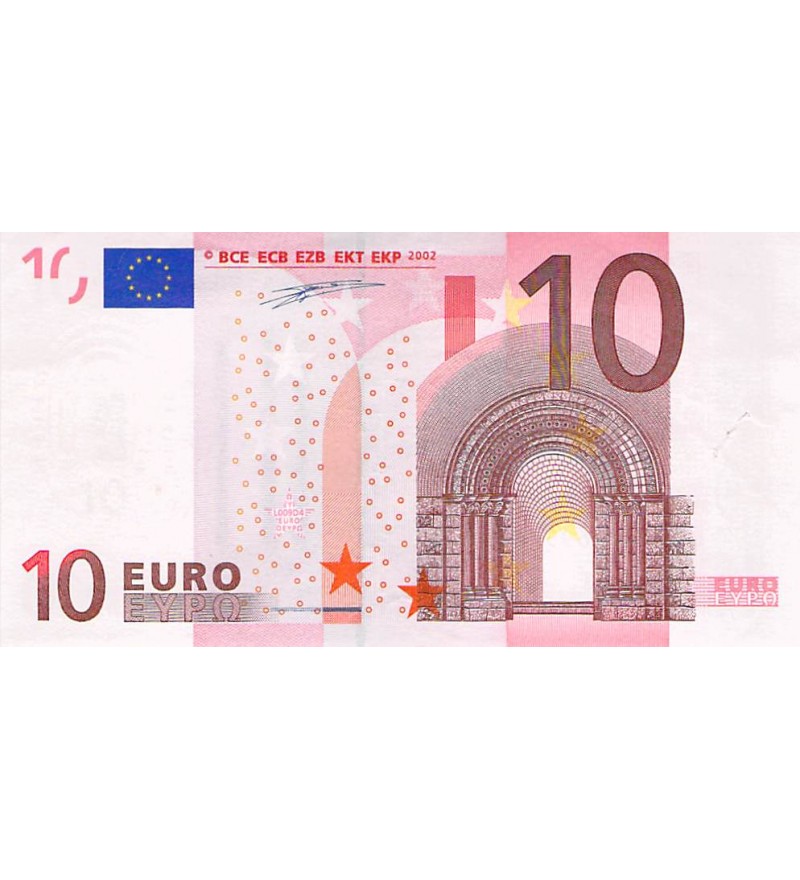 FRANCE - 10 EUROS 2002 SIGNATURE DUISENBERG - SANS HOLOGRAMME