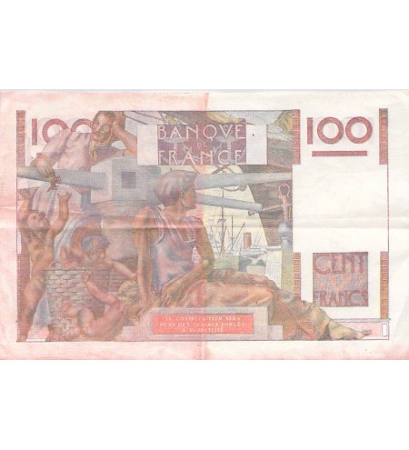 FRANCE, JEUNE PAYSAN - 100 FRANCS 02/01/1953 - SÉRIE F.531 - TTB