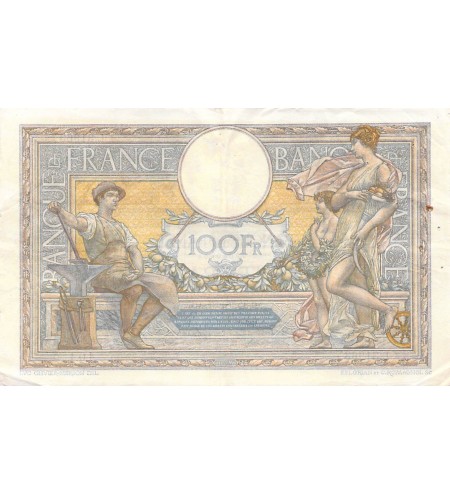 FRANCE, LUC-OLIVIER MERSON - 100 FRANCS 10/09/1931 - PTTB