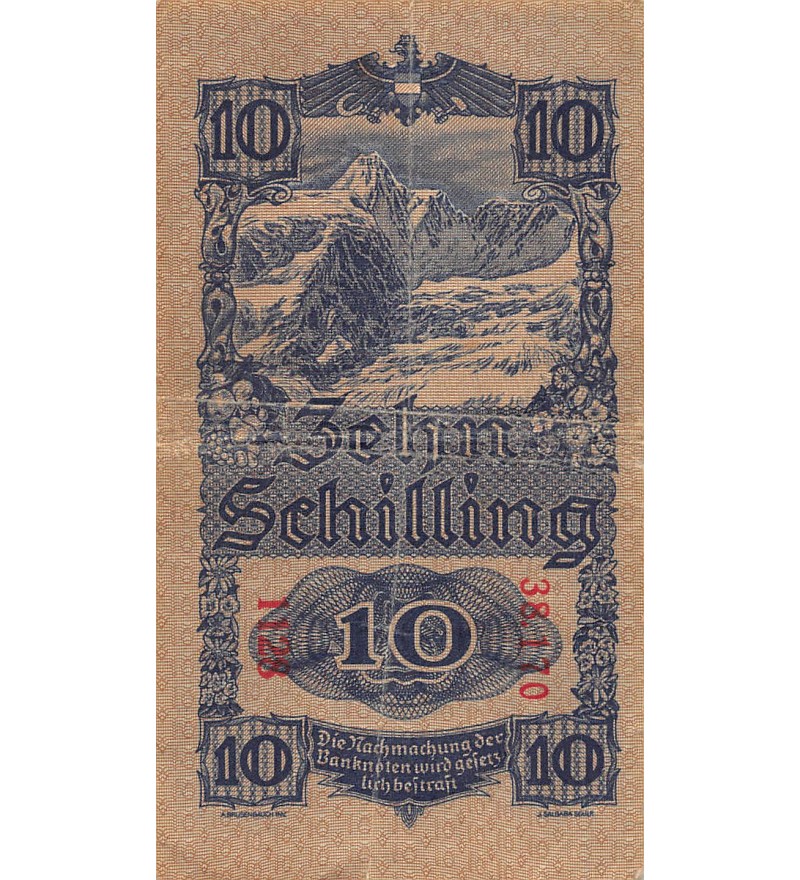 AUTRICHE - 10 SCHILLING 1945 - TTB