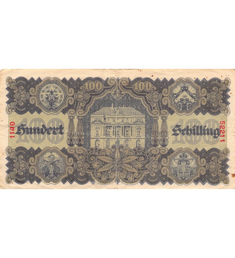 AUTRICHE - 100 SCHILLING 1945 - TB+