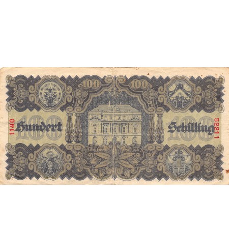 AUTRICHE - 100 SCHILLING 1945 - TB+