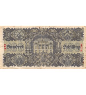 AUTRICHE - 100 SCHILLING 1945 - TB+ 2