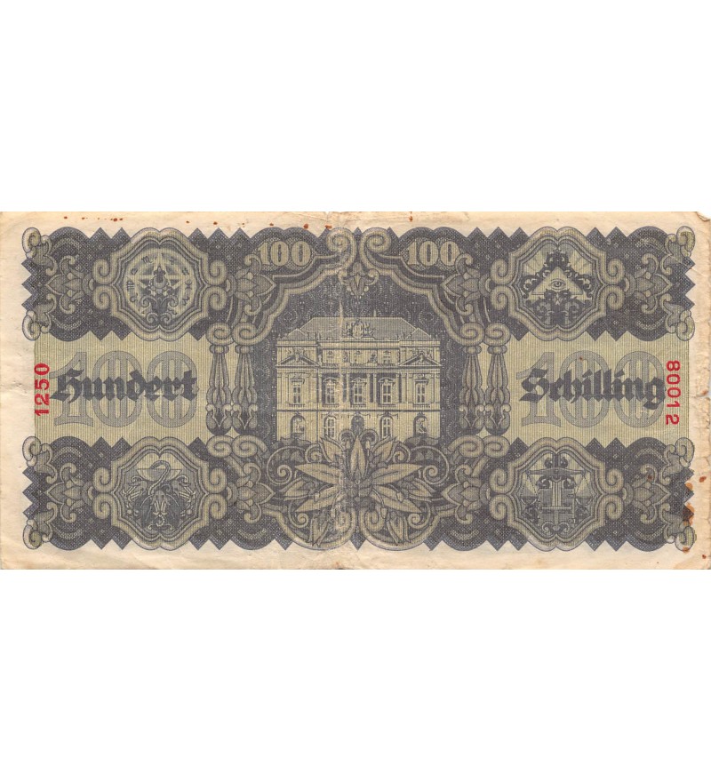 AUTRICHE - 100 SCHILLING 1945 - TB+