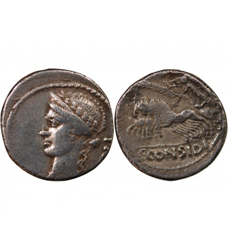 CONSIDIA - DENIER ARGENT 46 AV JC ROME