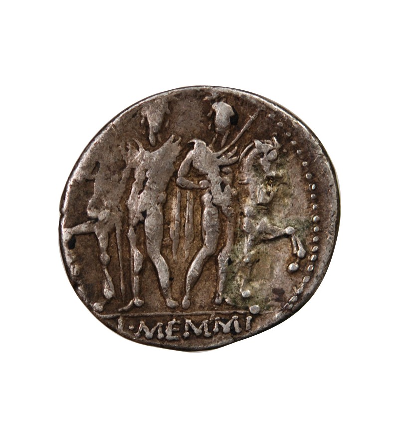 MEMMIA - DENIER ARGENT 109 / 108 AV JC ROME
