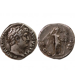 HADRIEN - DENIER ARGENT 127 ROME﻿ 2