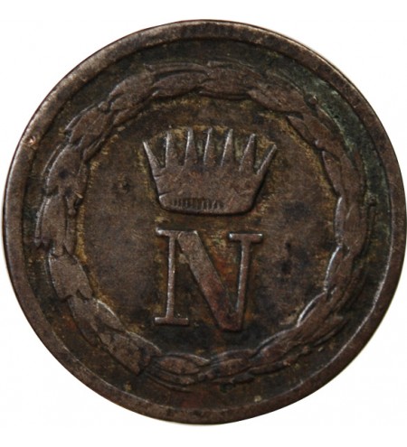 ITALIE, NAPOLEON 1er - 10 CENTESIMI 1808 M MILAN