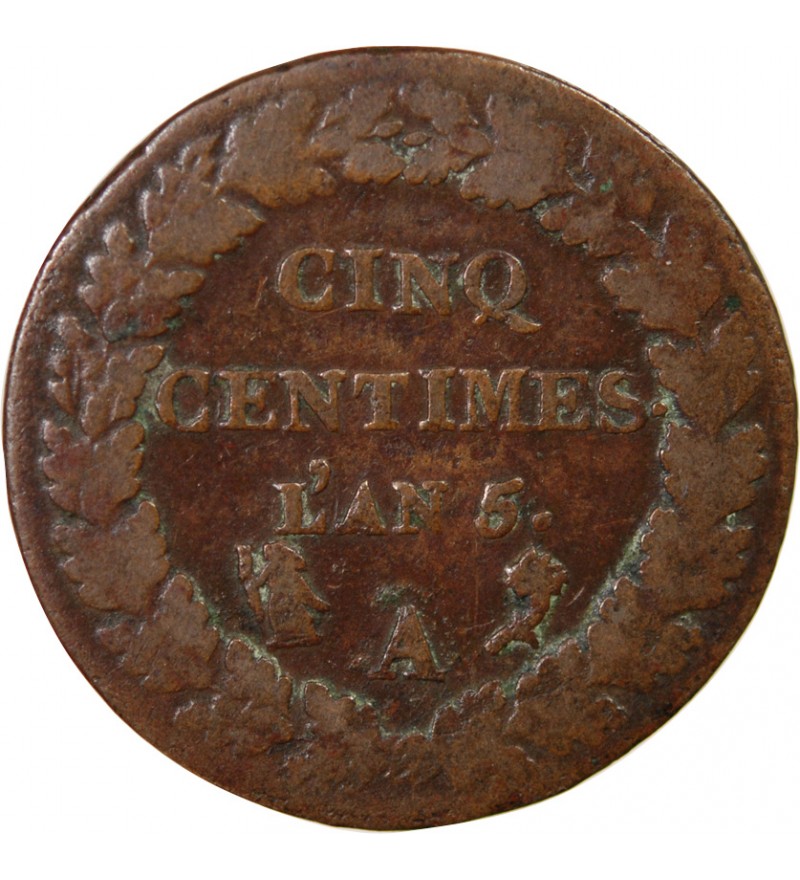 DUPRÉ - 5 CENTIMES AN 5 BB STRASBOURG