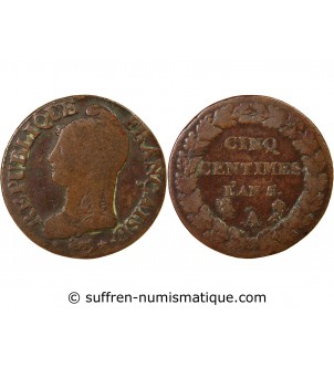 DUPRÉ - 5 CENTIMES AN 5 BB STRASBOURG