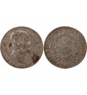 BONAPARTE Ier CONSUL﻿ - 5 FRANCS ARGENT AN 12 A PARIS 2