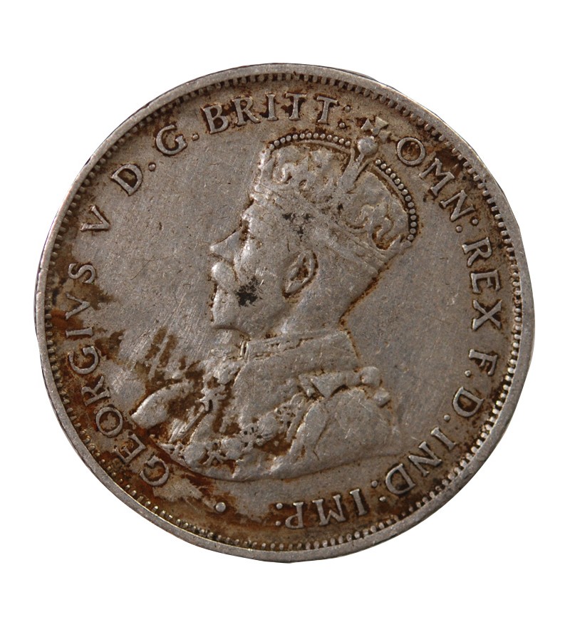 AUSTRALIE, GEORGES VI - FLORIN ARGENT 1913