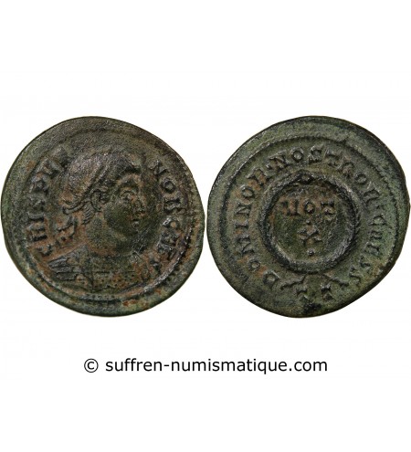 CRISPUS - NUMMUS 321 / 322 TICINUM