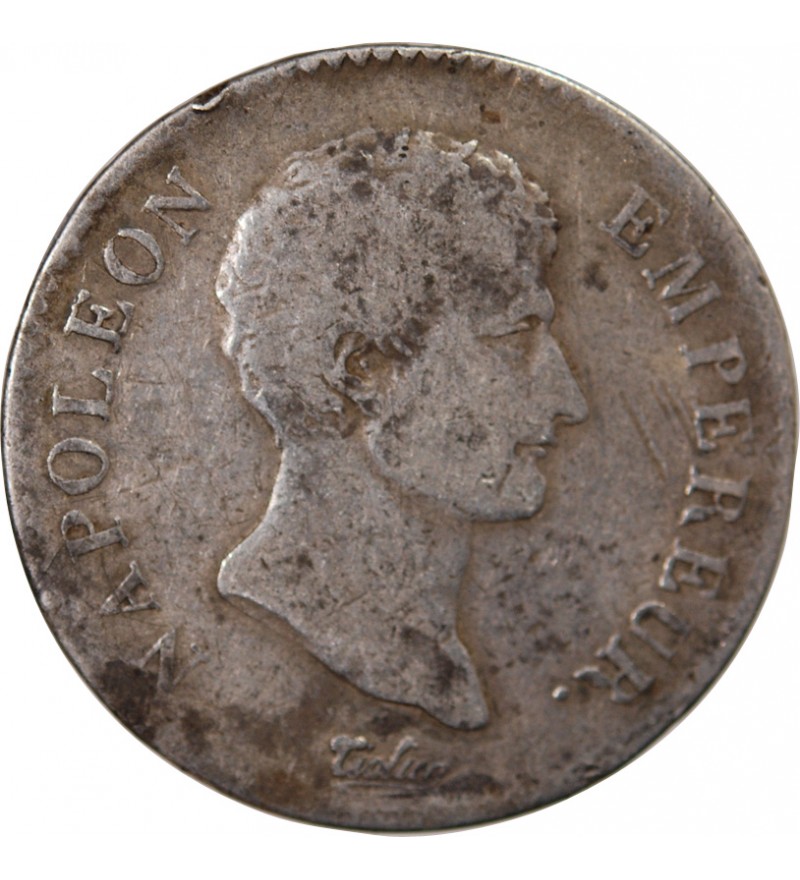 NAPOLEON Ier - 2 FRANCS AN 13 Q PERPIGNAN "calendrier révolutionnaire"