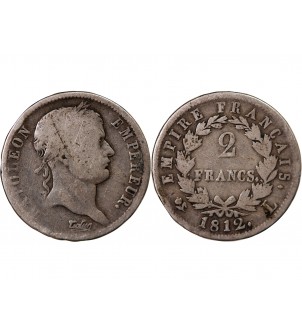 NAPOLEON Ier - 2 FRANCS 1812 L BAYONNE 2