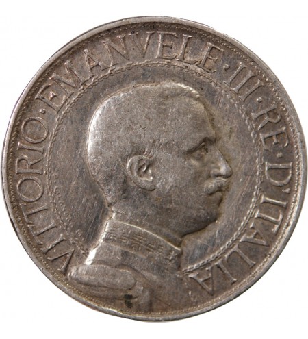 ITALIE, VICTOR EMMANUEL III - 2 LIRE ARGENT 1912 R ROME