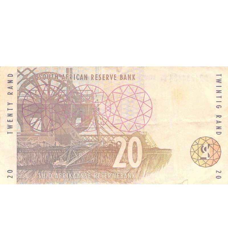 AFRIQUE DU SUD - 20 RAND 1993 - TB+